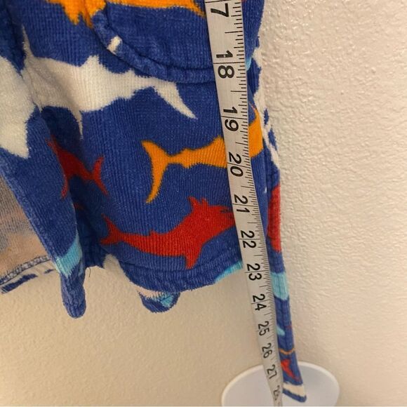 St Eve Swim Bath Pool robe 100% cotton hooded Kids Shark Ocean Terry Cover 5-6 - Picture 6 of 6